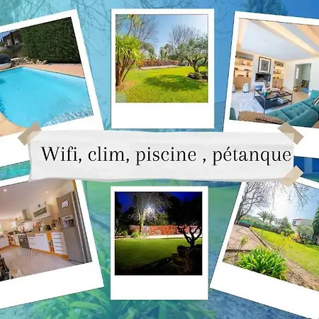 Confort 8 Personnes ,wifi, Petanque, Piscine Privee Gassin